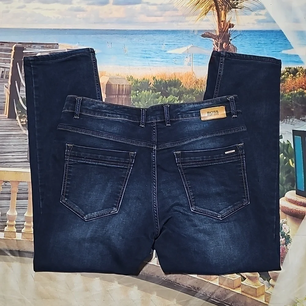 Hugo Boss Organic Denim Jeans Size 36x29